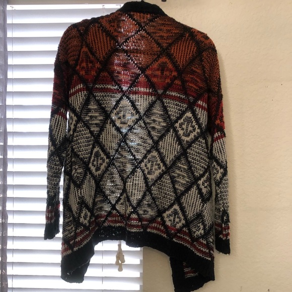 Knit Multicolor Cardigan with Pockets, Size S / M - Picture 2 of 5